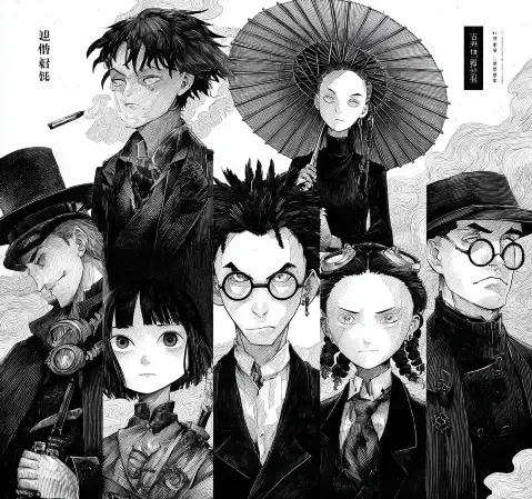 悬疑推理题材漫画条目封面